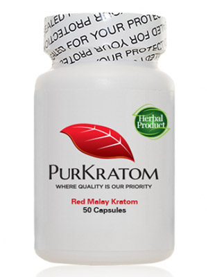 Red Malay Kratom capsules